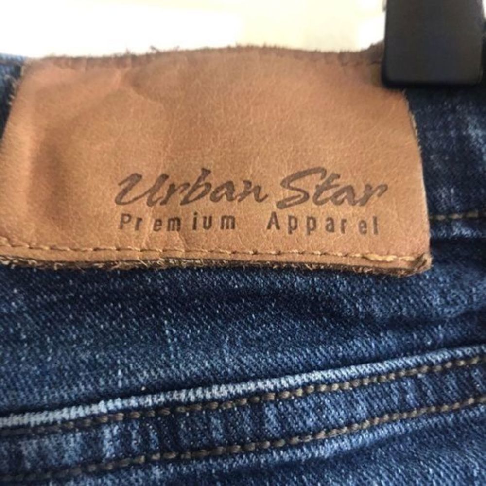 Urban Star Mens Dark Wash Straight Leg Jeans Size 32x34 - Picture 5 of 7